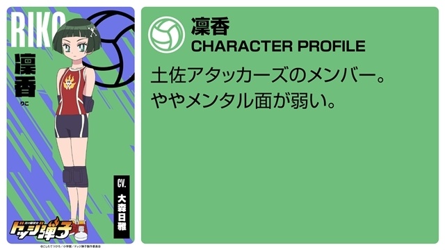 夏アニメ『炎の闘球女 ドッジ弾子』メインビジュアル解禁！　橘杏咲さん・長谷川玲奈さんら追加声優18名と演じるキャラのビジュアルも一斉公開