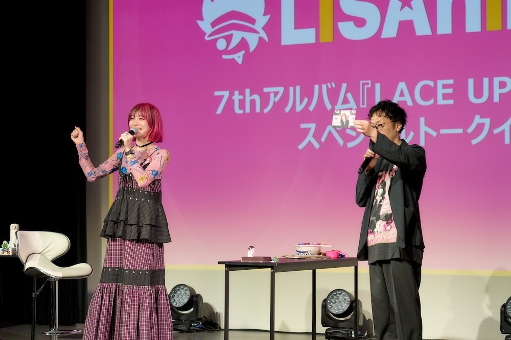 「どこかで出会ったあなたがつないでくださった今日です」──LiSAさんの7th アルバム『LACE UP』発売記念トークイベントレポート＆ミニインタビュー-6