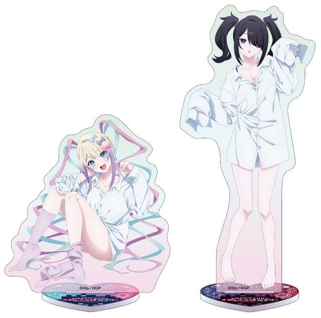 アニメ『NEEDY GIRL OVERDOSE』から、彼シャツを着た超てんちゃん＆あめちゃんのグッズがアニメイトで発売！　さらにフェアも開催!!-1