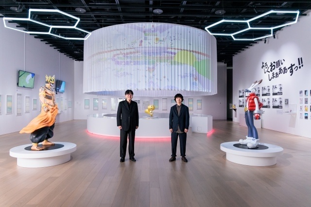 「細田守の原点/展」オープニングイベントの速報レポートが到着！　細田守監督、染谷将太さんが登壇-4