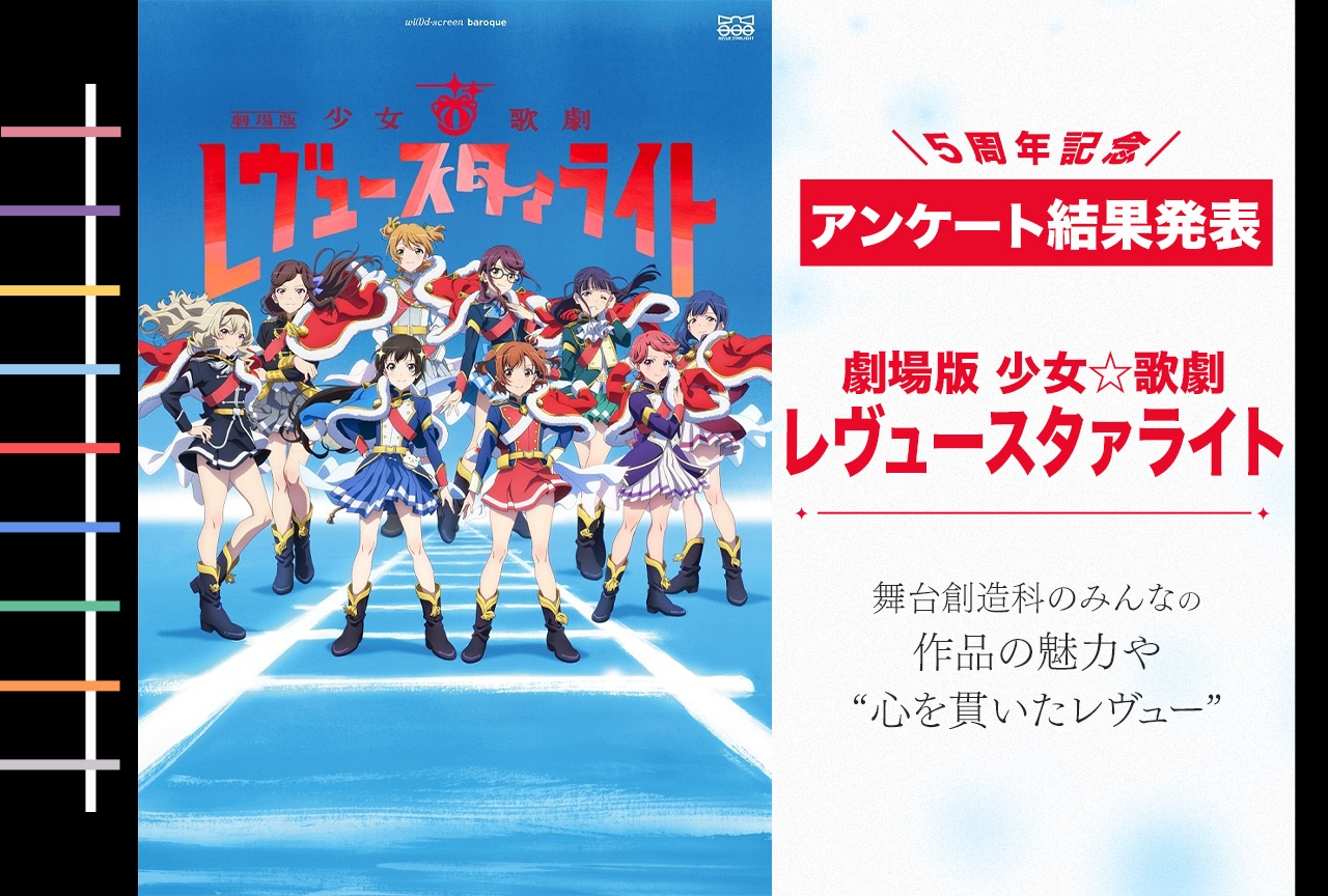 『劇場版スタァライト』心を貫いたレヴューは？ アンケート結果発表【5周年記念】