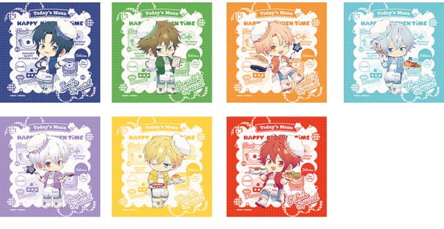 『アイドリッシュセブン』コラボカフェ第5弾「IDOLiSH7 HAPPY KiTCHEN TiME」は6月10日から！　新規ビジュアルのオリジナルグッズ販売やGratteコラボも!!-9
