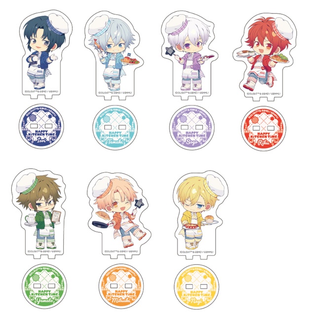『アイドリッシュセブン』コラボカフェ第5弾「IDOLiSH7 HAPPY KiTCHEN TiME」は6月10日から！　新規ビジュアルのオリジナルグッズ販売やGratteコラボも!!-8