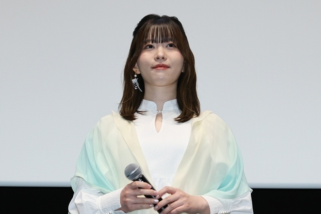 アニメ映画『傘少女』公開記念舞台挨拶を実施！　石見舞菜香さん・上絛千尋さんが、アフレコ時のエピソードなどを語る-2
