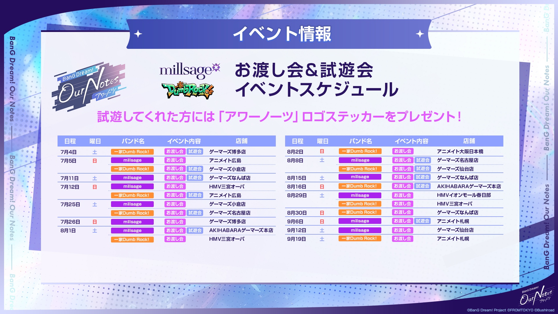 新作リズムゲーム『BanG Dream! Our Notes』本日より事前登録開始！　特番にて解禁された新情報まとめ-19