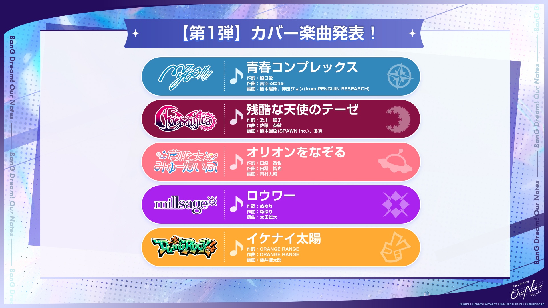 新作リズムゲーム『BanG Dream! Our Notes』本日より事前登録開始！　特番にて解禁された新情報まとめ-6