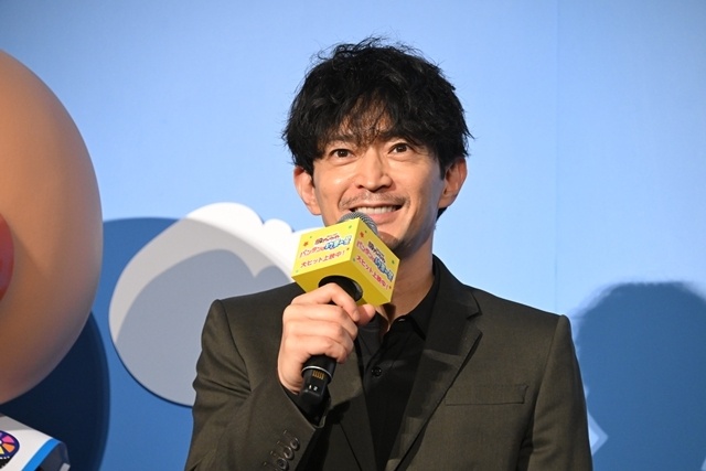 映画『それいけ！アンパンマン　パンタンと約束の星』公開記念舞台挨拶を実施！　戸田恵子さん・中尾隆聖さん・山寺宏一さん・津田健次郎さん・土屋太鳳さん・ #EXIT（#りんたろー。さん＆#兼近大樹 さん）登壇-9
