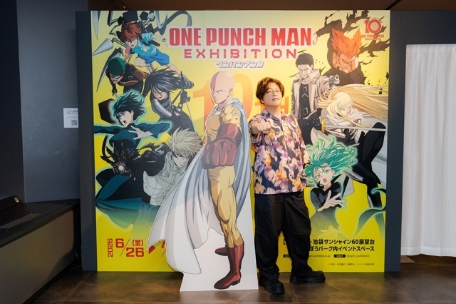 『ワンパンマン』第3期キービジュアル（第2クールVer.）が公開｜アニメ10周年記念「ワンパンマン展」公式レポートが到着！　ガロウ役・緑川光さんよりコメント到着-2