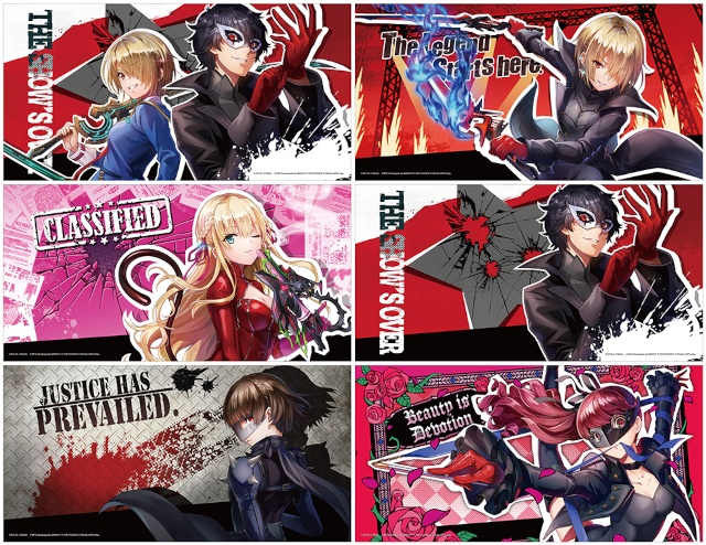 『ヘブンバーンズレッド』×『ペルソナ５ ザ・ロイヤル』コラボの描き下ろし商品が、アニメイトで発売！　さらに、一部店舗ではフェアも開催!!-4
