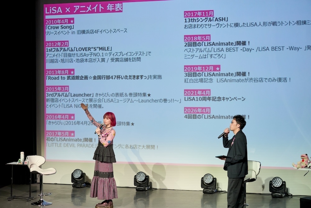 「どこかで出会ったあなたがつないでくださった今日です」──LiSAさんの7th アルバム『LACE UP』発売記念トークイベントレポート＆ミニインタビュー-3