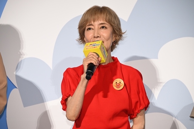 映画『それいけ！アンパンマン　パンタンと約束の星』公開記念舞台挨拶を実施！　戸田恵子さん・中尾隆聖さん・山寺宏一さん・津田健次郎さん・土屋太鳳さん・ #EXIT（#りんたろー。さん＆#兼近大樹 さん）登壇-6