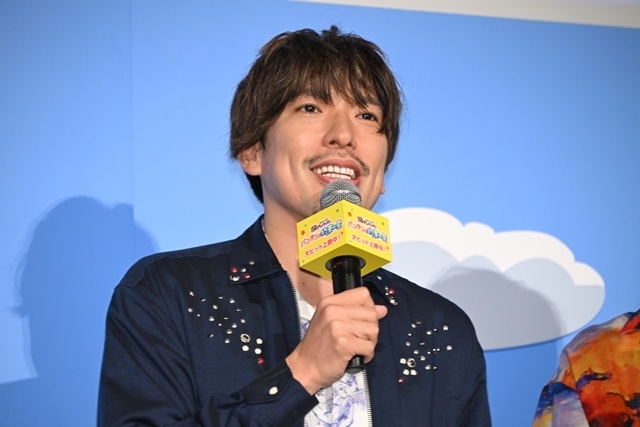 映画『それいけ！アンパンマン　パンタンと約束の星』公開記念舞台挨拶を実施！　戸田恵子さん・中尾隆聖さん・山寺宏一さん・津田健次郎さん・土屋太鳳さん・ #EXIT（#りんたろー。さん＆#兼近大樹 さん）登壇-11
