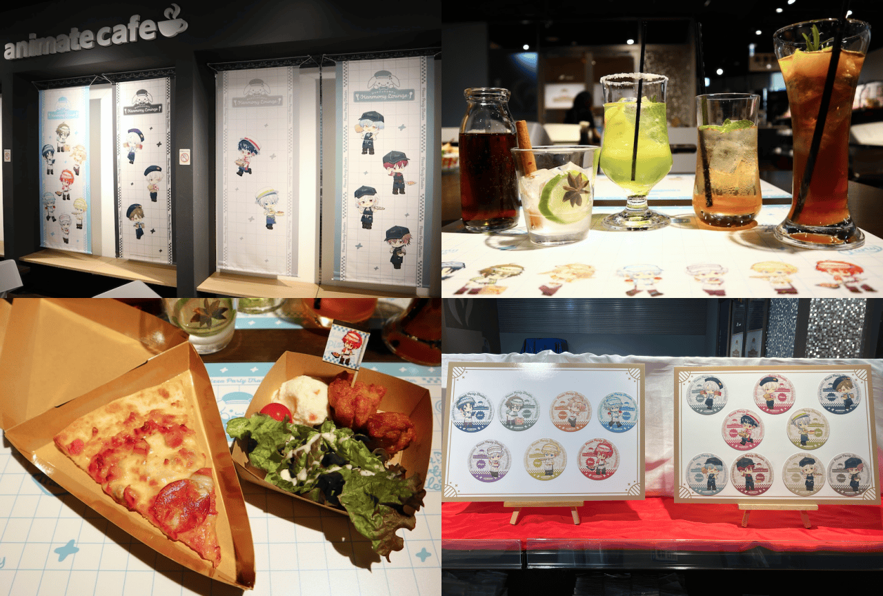 『アイナナ』コラボカフェ「Pizza Party Trailer」フォトレポート