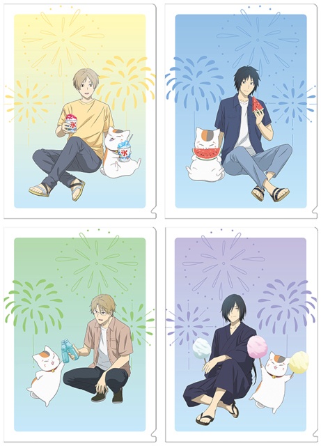 『夏目友人帳』より、夏目貴志やニャンコ先生の描き下ろしイラストを使用した新商品が発売！　アニメイトでは特典「ブロマイド」がもらえるフェアの開催も!!-1