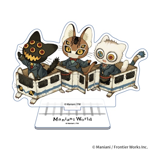 台北メトロのラッピング電車企画に『Maniani World』が登場!!　台北101/世貿駅改札装飾＆コラボ商品第2弾も！-6