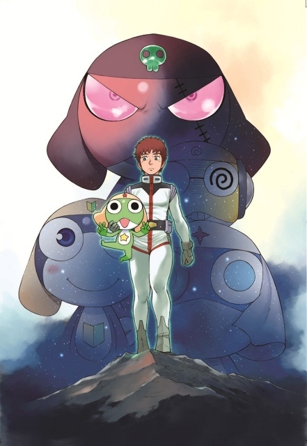 『新劇場版☆ケロロ軍曹』×『ガンダム』正式コラボ！　一部本編映像と吉崎観音氏＆安彦良和氏のイラスト解禁｜コラボプラモや劇場グッズも発売決定-2