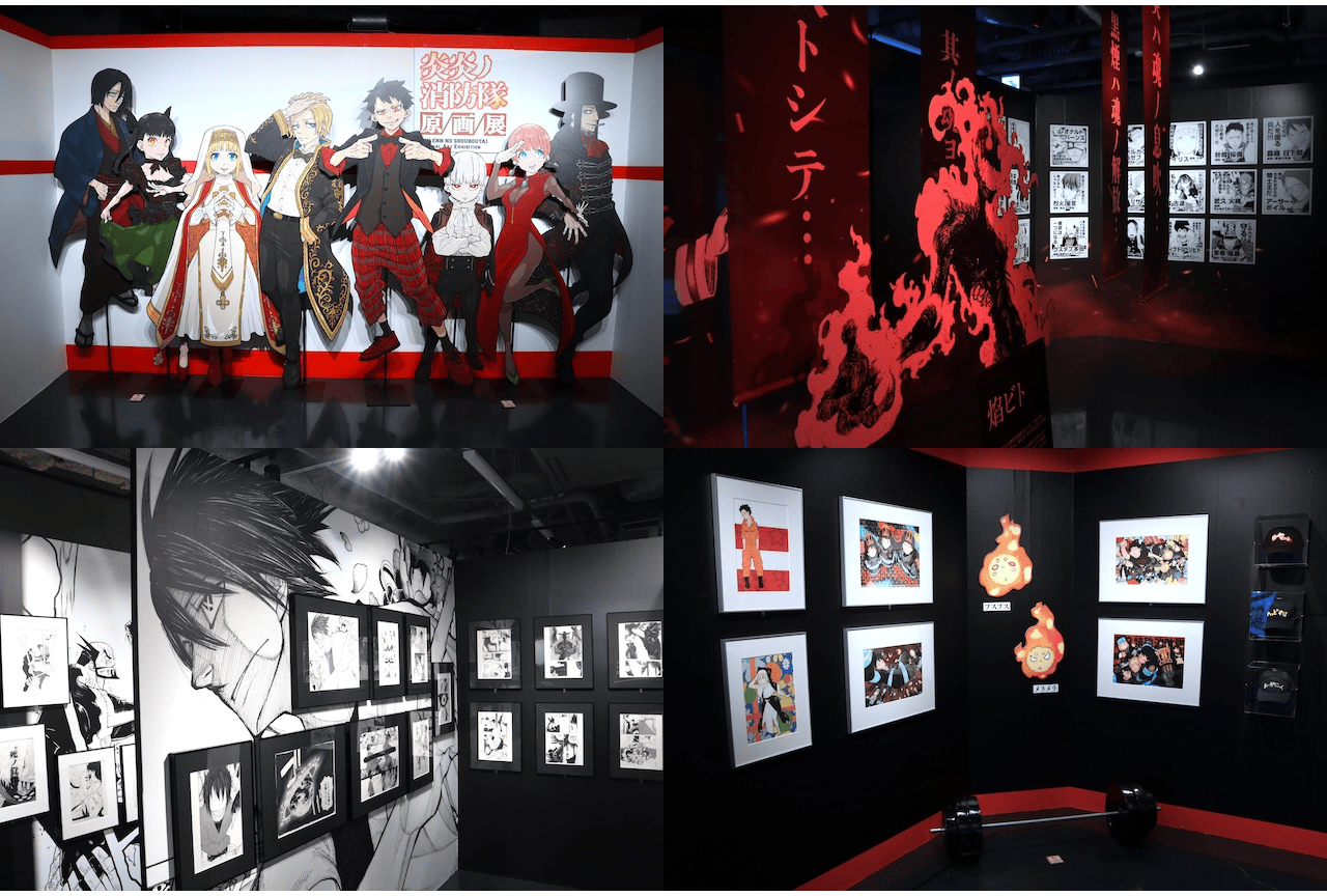 「炎炎ノ消防隊原画展」東京会場フォトレポート
