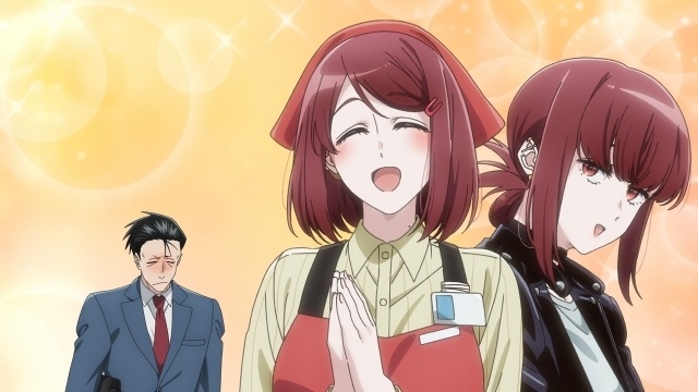 アニメ『スーパーの裏でヤニ吸うふたり』山田と田山の“らしさ”が詰まった新カット6点が公開！　タクシー広告スポット映像も解禁-4