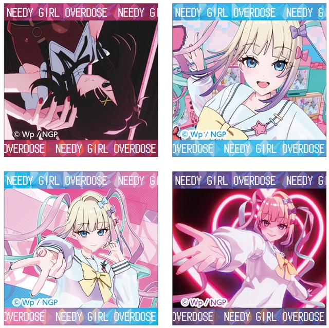 アニメ『NEEDY GIRL OVERDOSE』から、彼シャツを着た超てんちゃん＆あめちゃんのグッズがアニメイトで発売！　さらにフェアも開催!!-3