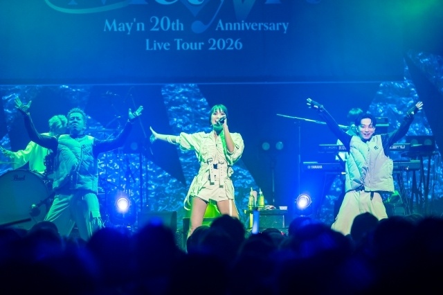 May’nさんアーティストデビュー20周年記念ライブツアー「THE BEST of May’n」東京公演のオフィシャルレポートが到着！-5