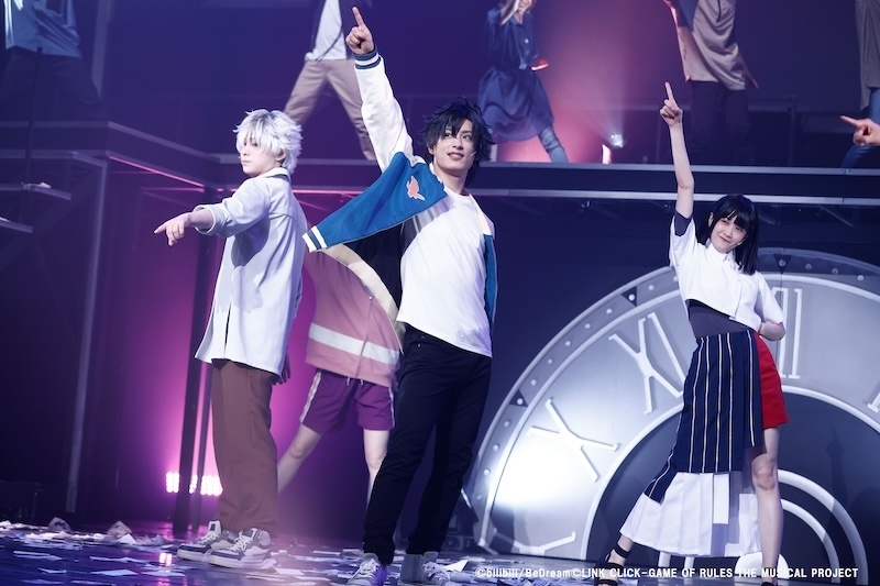 「俺たちの“舞台”が開演するよ」──あのタイムサスペンスがステージに“ダイブ”！ 『「時光代理人 -LINK CLICK- Game of Rules」 THE MUSICAL』公開ゲネプロレポート-6
