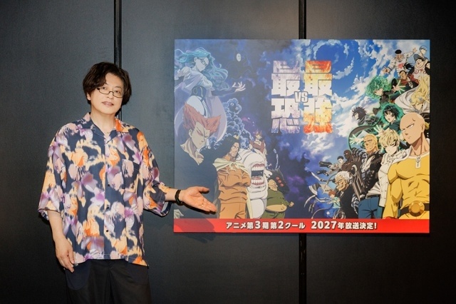 『ワンパンマン』第3期キービジュアル（第2クールVer.）が公開｜アニメ10周年記念「ワンパンマン展」公式レポートが到着！　ガロウ役・緑川光さんよりコメント到着-10