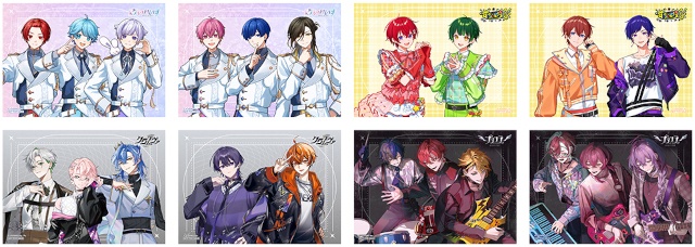 「VOISING」所属の2.5次元アイドルグループ「いれいす」、「すたぽら」、「クロノヴァ」、「ブラフラ」のグッズが、アニメイトで発売！　パネル展示やフェアも開催!!-5