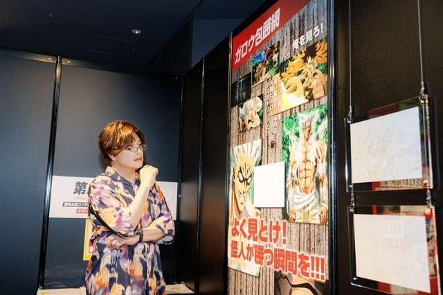 『ワンパンマン』第3期キービジュアル（第2クールVer.）が公開｜アニメ10周年記念「ワンパンマン展」公式レポートが到着！　ガロウ役・緑川光さんよりコメント到着-7