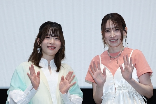 アニメ映画『傘少女』公開記念舞台挨拶を実施！　石見舞菜香さん・上絛千尋さんが、アフレコ時のエピソードなどを語る-1