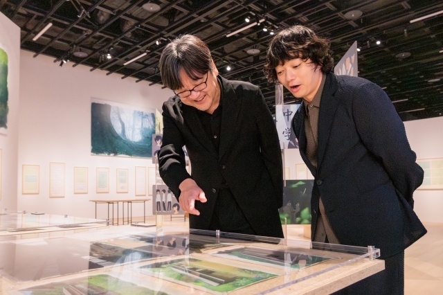 「細田守の原点/展」オープニングイベントの速報レポートが到着！　細田守監督、染谷将太さんが登壇-5
