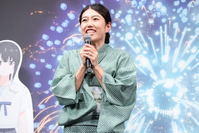 映画『君と花火と約束と』完成披露試写会オフィシャルレポート｜佐藤勝利さん（timelesz）、原菜乃華さん、横澤夏子さんが浴衣姿で登壇！-3