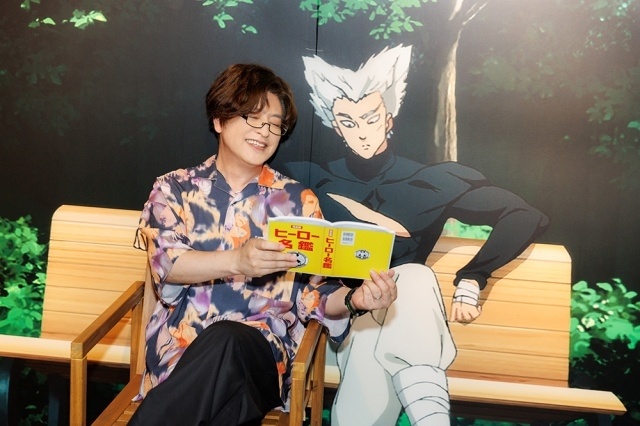 『ワンパンマン』第3期キービジュアル（第2クールVer.）が公開｜アニメ10周年記念「ワンパンマン展」公式レポートが到着！　ガロウ役・緑川光さんよりコメント到着-6