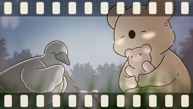 アニメ『コアラ絵日記』7月からの配信継続決定！　キービジュアル第4弾＆紹介動画が公開｜主題歌は“ぷにぷに電機feat. Kan Sano”による「虹と 優しい夏ver.」-5
