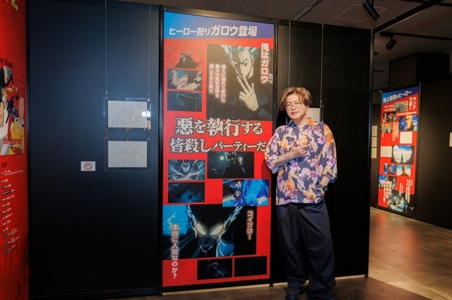 『ワンパンマン』第3期キービジュアル（第2クールVer.）が公開｜アニメ10周年記念「ワンパンマン展」公式レポートが到着！　ガロウ役・緑川光さんよりコメント到着-5