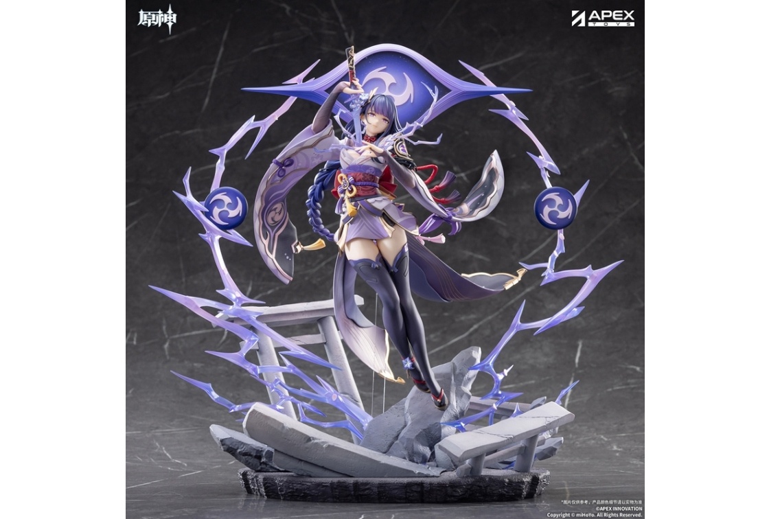 『原神』雷電将軍の新作フィギュアがアニメイト通販にて予約受付中