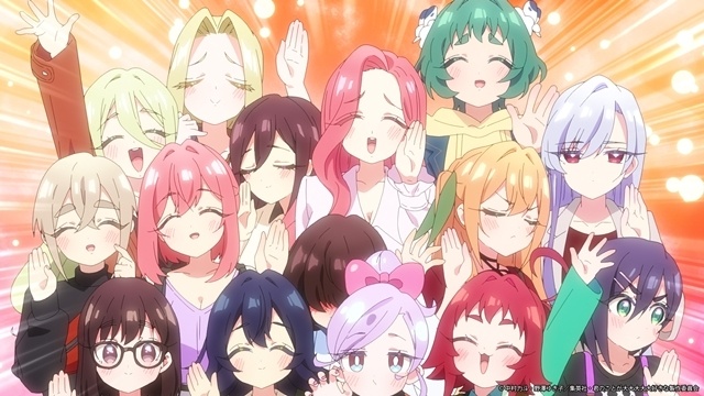 夏アニメ『君のことが大大大大大好きな100人の彼女』第3期のメインPV公開！　優敷山女・茂見紅葉・土呂瀞騎士華のキャラクターボイスとOPテーマが解禁-1