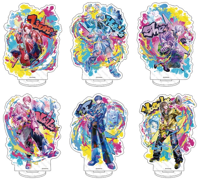 「VOISING」所属の2.5次元アイドルグループ「いれいす」、「すたぽら」、「クロノヴァ」、「ブラフラ」のグッズが、アニメイトで発売！　パネル展示やフェアも開催!!-1