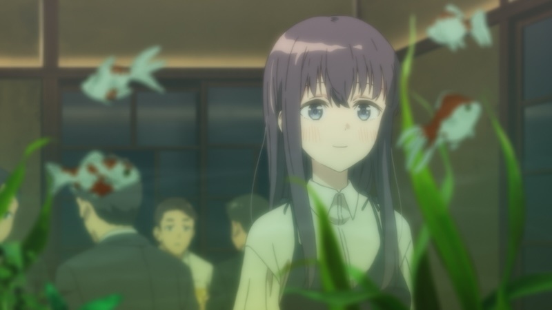 「すき」「すきにしたら？」その言葉のやりとりがふたりの距離をさらに近づける──TVアニメ『上伊那ぼたん、酔へる姿は百合の花』第11話を寿美菜子さん・河瀬茉希さんが振り返る【連載インタビュー第11回】-6
