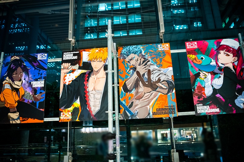 LAM先生が描く『BLEACH』のキャラクターを大迫力で体感！「BLEACH×LAM -SOUL ART SHOWCASE-」東京凱旋をフォトレポート。 市丸ギン、藍染惣右介ら新規追加の5名もラインナップ-30