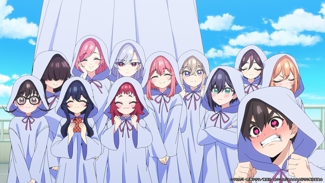 夏アニメ『君のことが大大大大大好きな100人の彼女』より第27話（3期3話）「国語教師はブロンドヘア」先行場面カット＆あらすじ到着！-4