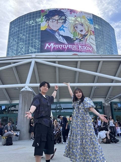 『マリッジトキシン』石谷春貴さん・若山詩音さん・堀元宣監督らが「Anime Expo 2026」に登壇！　キャスト＆スタッフが第1期を振り返る-9