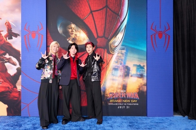 『スパイダーマン：ブランド・ニュー・デイ』ワールドプレミアの公式レポートが到着！　トム・ホランドさん、ゼンデイヤさん、Mrs. GREEN APPLEらが登壇-19