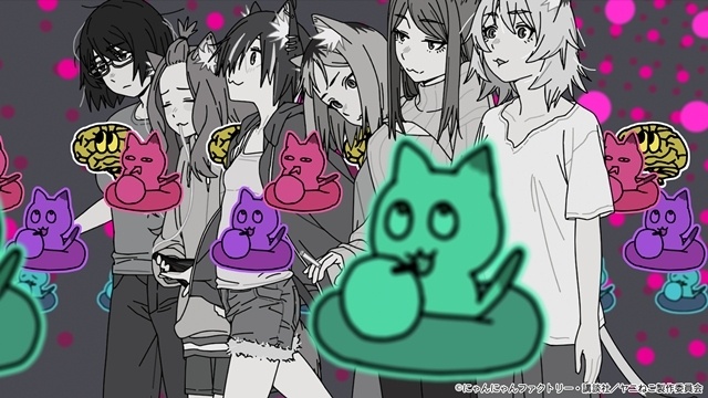 夏アニメ『ヤニねこ』OP＆ED映像のノンクレジット版解禁！　第2話劇中歌「ニコチン受容体体操」映像も公開-4