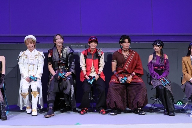 『角醒ハンター オメガホーン』制作発表イベント開催! 楢原聖さんらメインキャスト勢ぞろい、長田光平さんの出演も明らかに