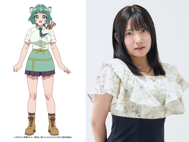 夏アニメ『君のことが大大大大大好きな100人の彼女』第3期ヒロインキャスト解禁、優敷山女役に集貝はなさん＆茂見紅葉役に古賀葵さん！　伊院知与のヒロインビジュアルも公開-1