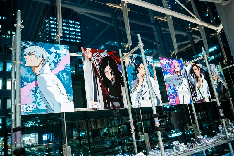 LAM先生が描く『BLEACH』のキャラクターを大迫力で体感！「BLEACH×LAM -SOUL ART SHOWCASE-」東京凱旋をフォトレポート。 市丸ギン、藍染惣右介ら新規追加の5名もラインナップ-28