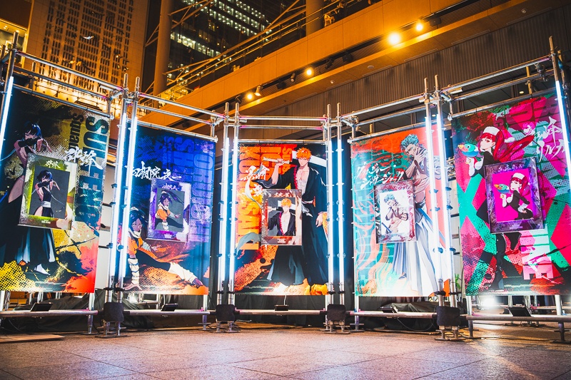 LAM先生が描く『BLEACH』のキャラクターを大迫力で体感！「BLEACH×LAM -SOUL ART SHOWCASE-」東京凱旋をフォトレポート。 市丸ギン、藍染惣右介ら新規追加の5名もラインナップ-7