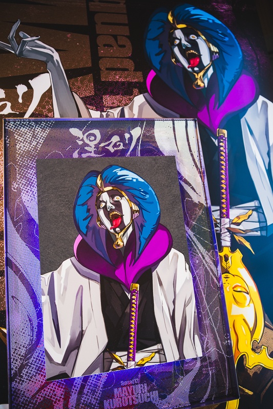 LAM先生が描く『BLEACH』のキャラクターを大迫力で体感！「BLEACH×LAM -SOUL ART SHOWCASE-」東京凱旋をフォトレポート。 市丸ギン、藍染惣右介ら新規追加の5名もラインナップ-16