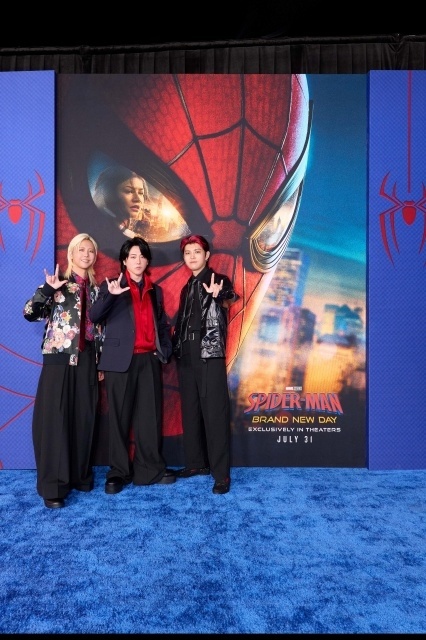 『スパイダーマン：ブランド・ニュー・デイ』ワールドプレミアの公式レポートが到着！　トム・ホランドさん、ゼンデイヤさん、Mrs. GREEN APPLEらが登壇-18