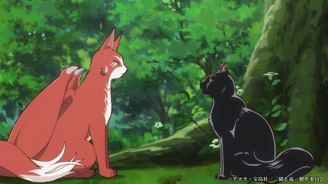 夏アニメ『猫と竜』第4話「黒猫と王子」先行場面カット＆あらすじ公開-2